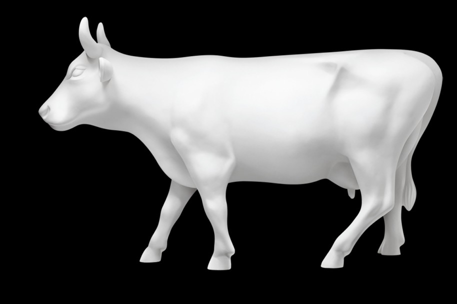 Cow Scuplture, Blank (1)